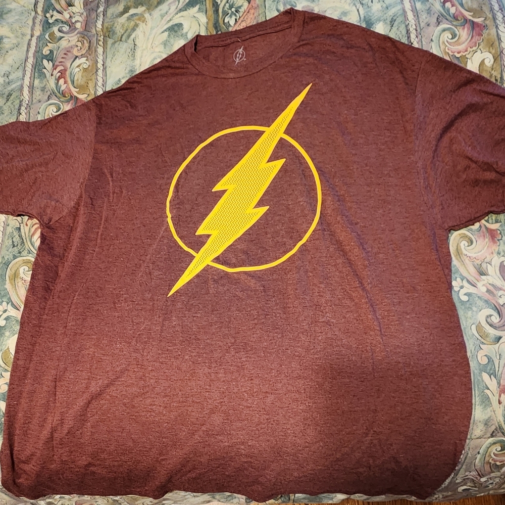 Superhero Burgandy Shirt - 2X